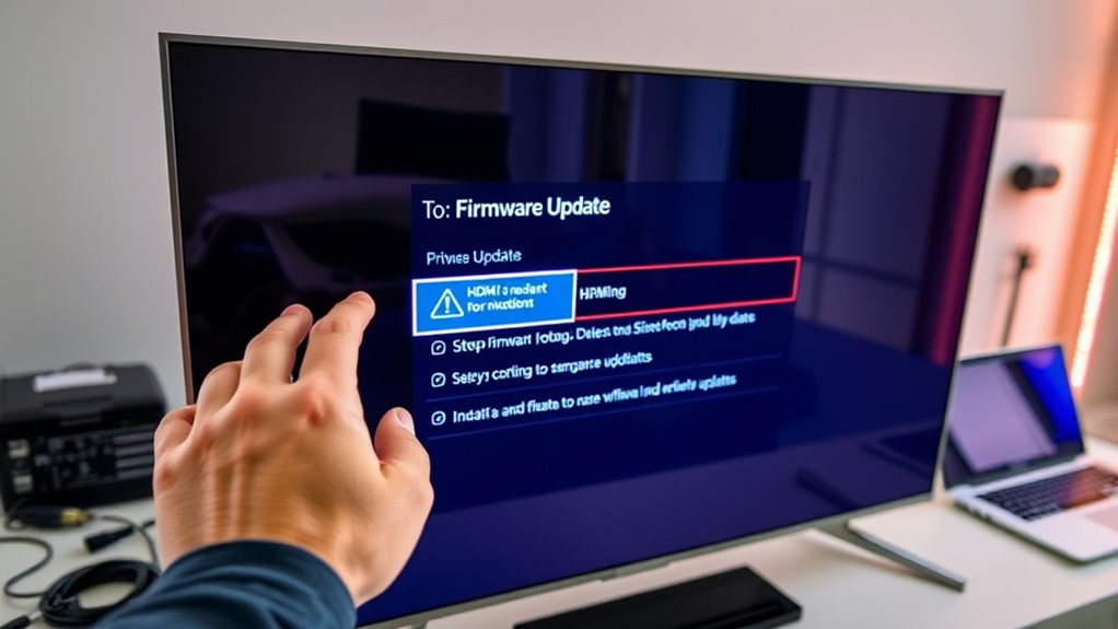 update firmware and drivers