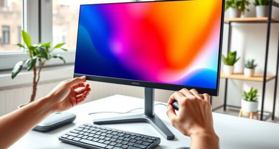 upgrade screen setup quickly