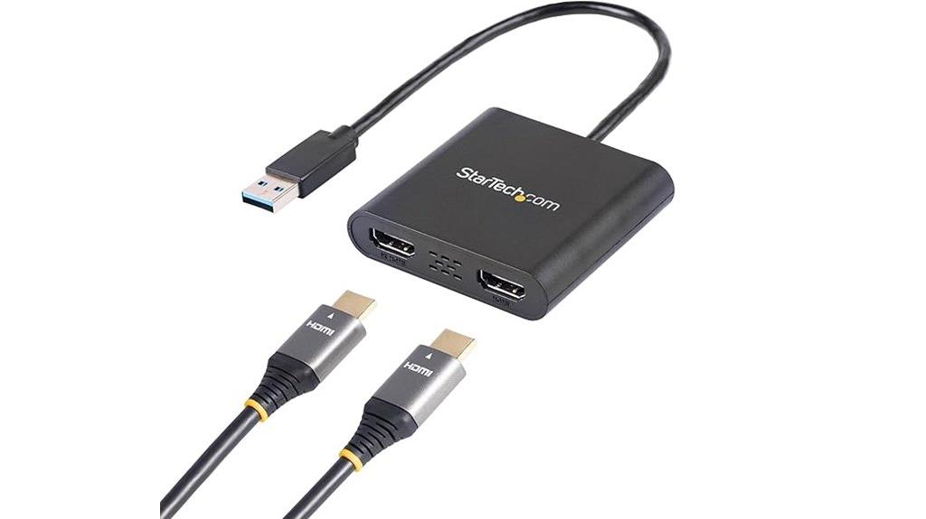 usb 3 0 dual hdmi adapter