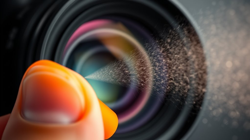 use blower bulb carefully