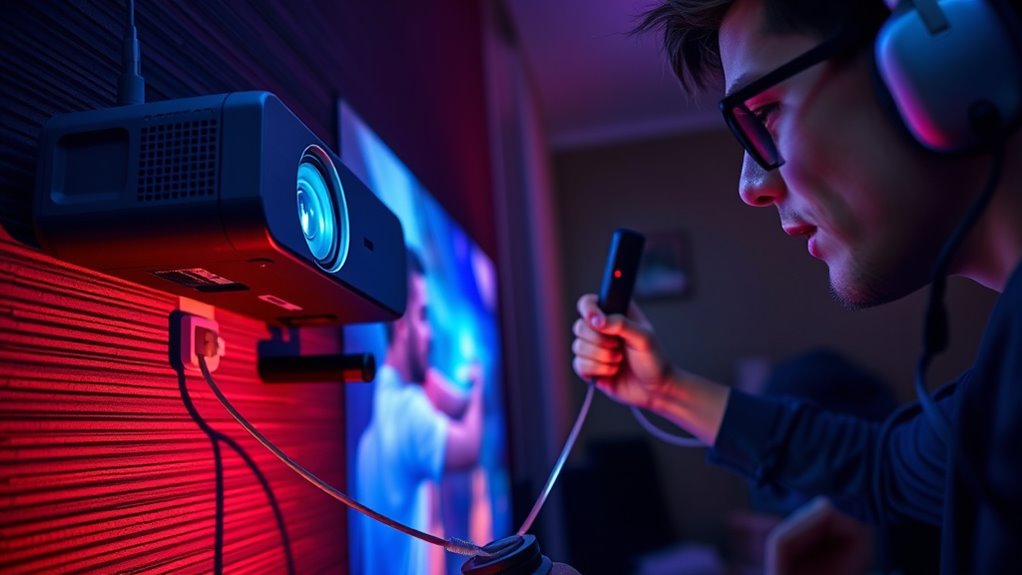 use wired low latency connections