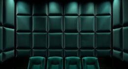 velvet panels enhance projection