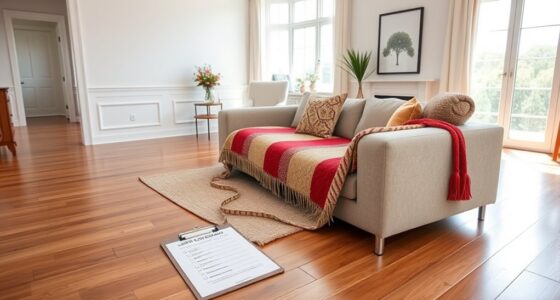 verify room size and supplies