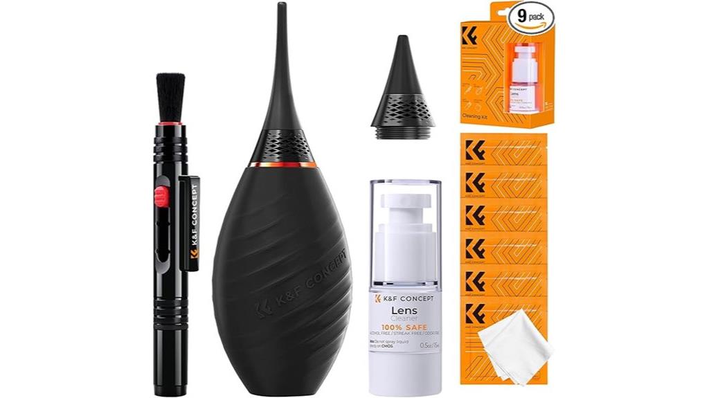 versatile camera cleaning kit