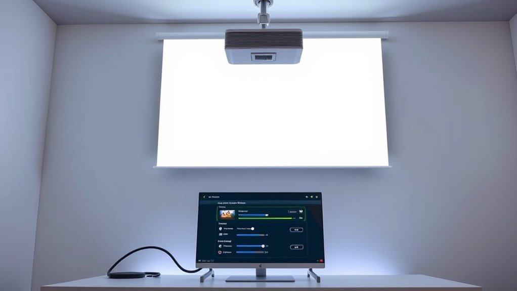 video and audio connection