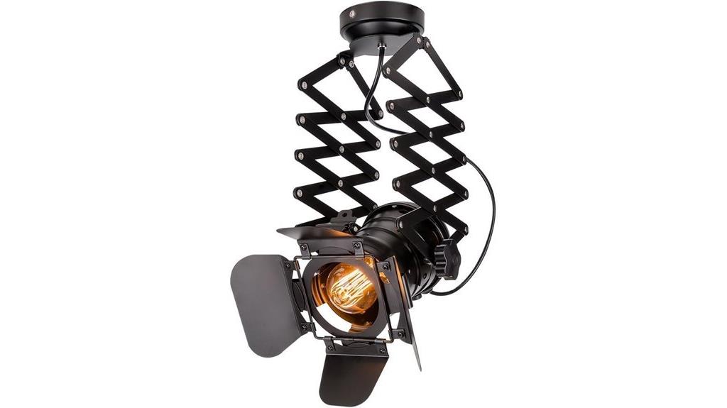 vintage industrial loft lighting