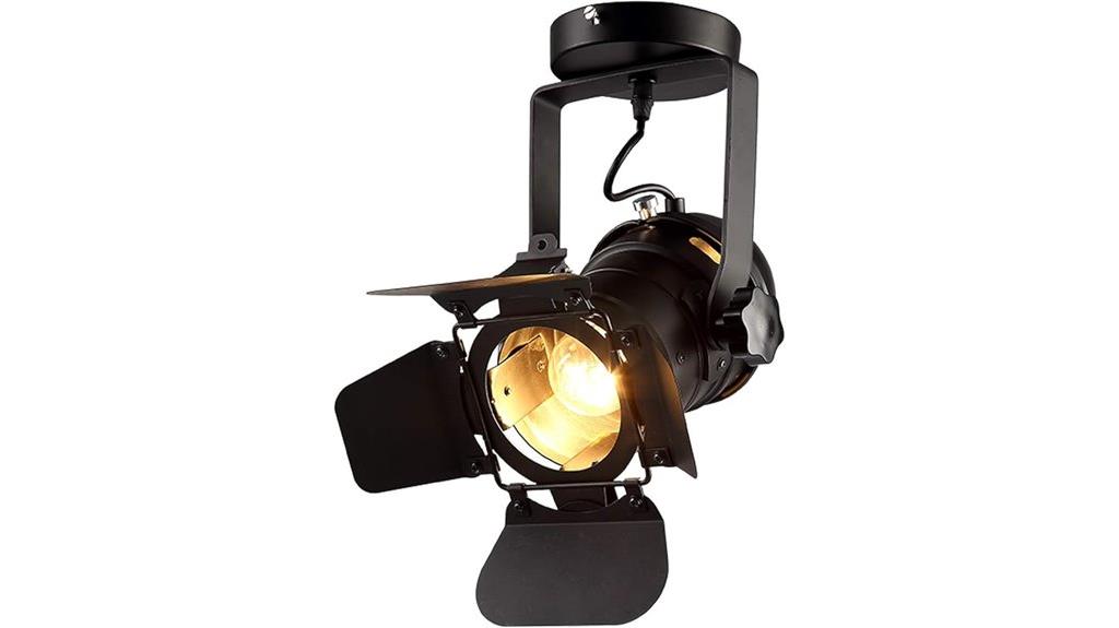 vintage metal pendant light