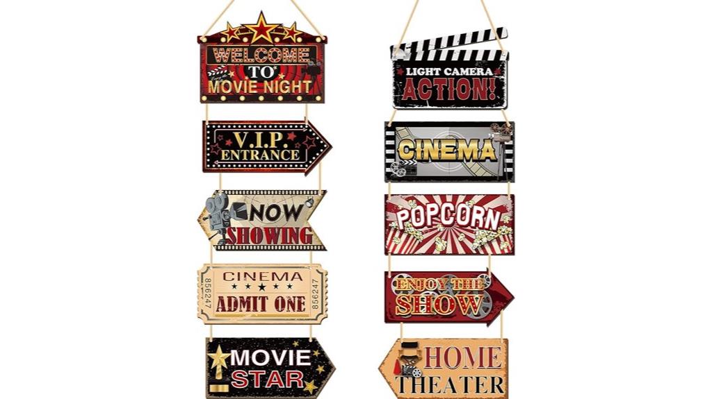 vintage wooden theater decor