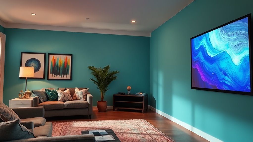 wall color and texture limitations