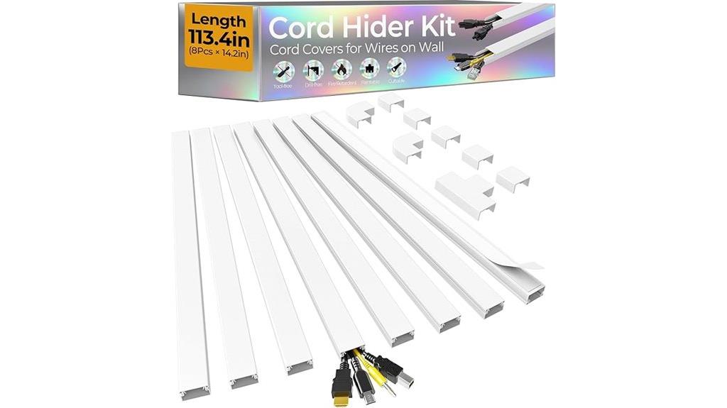 wall cord hider kit