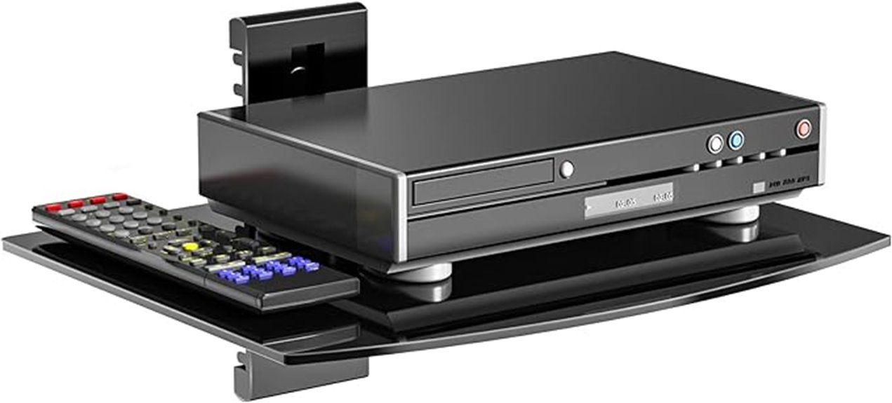 wall mounted floating shelf