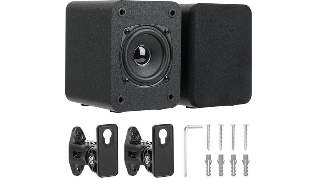 wall mounted home speakers