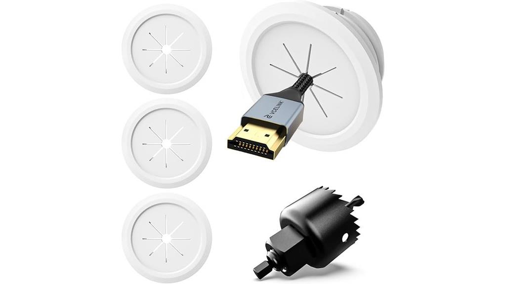 wall mounted tv cord concealment