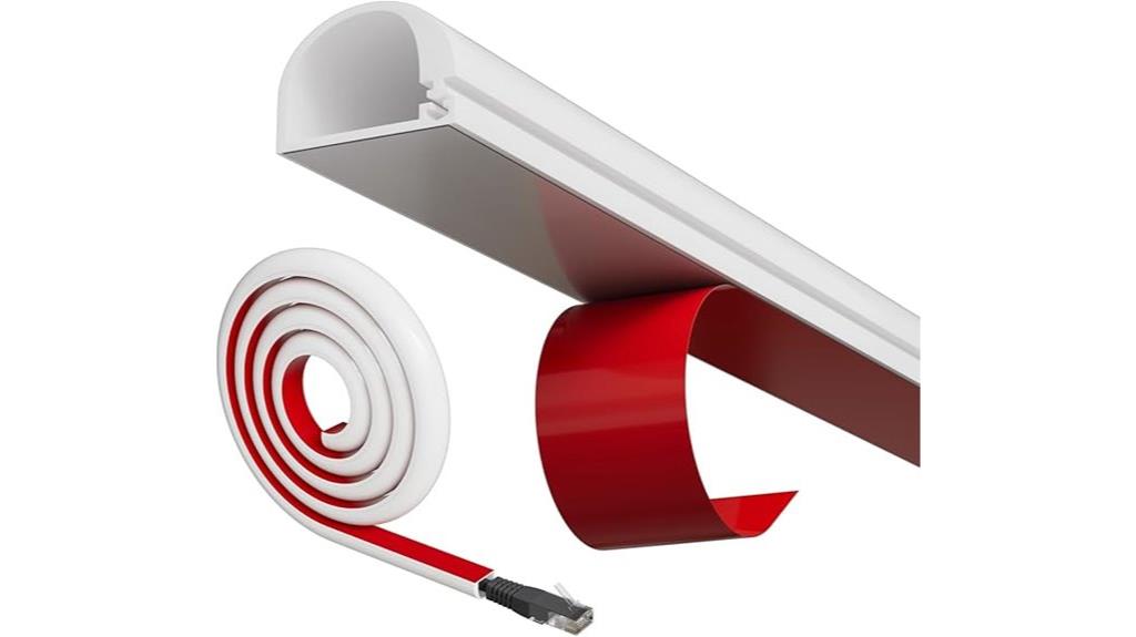 wall mounted tv cord concealment