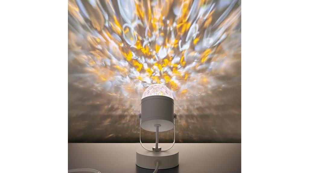 water ripple color lamp