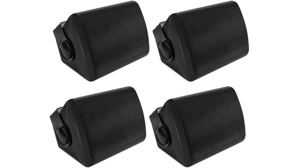 waterproof 600w indoor outdoor speakers