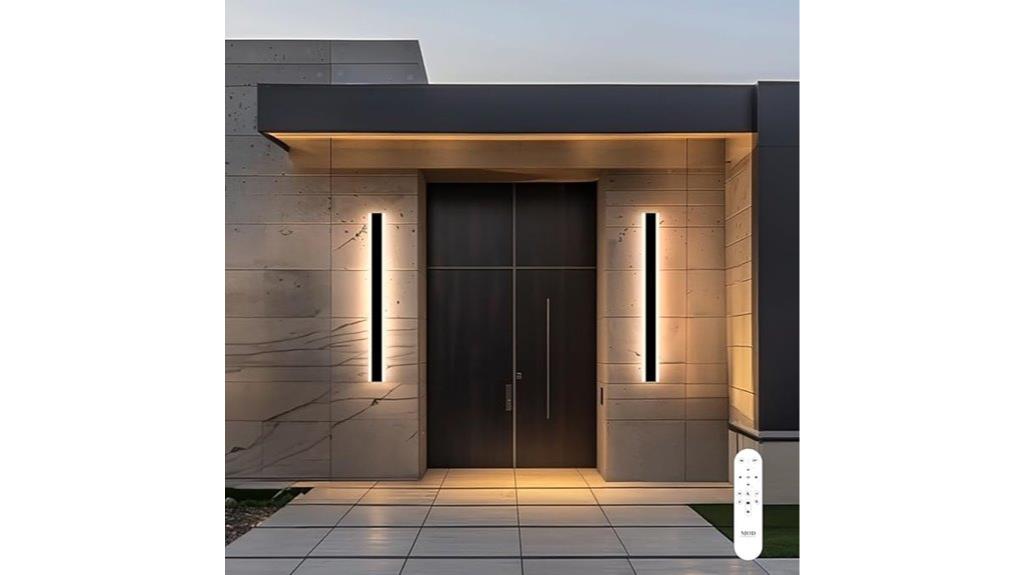 waterproof outdoor wall light