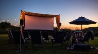 weatherproofing outdoor theater