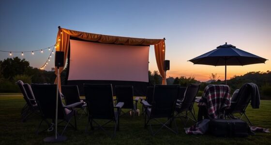 weatherproofing outdoor theater