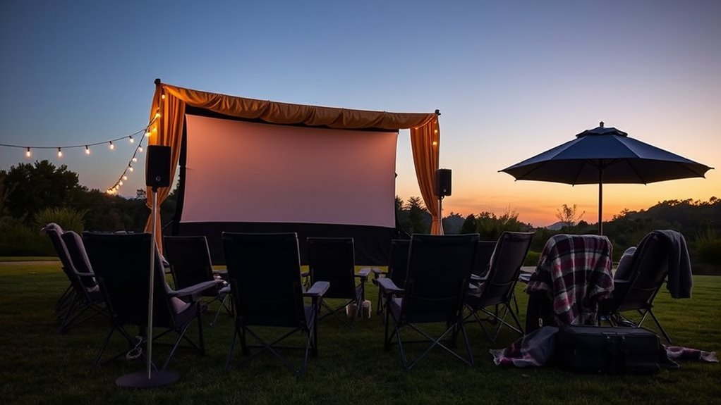 weatherproofing outdoor theater