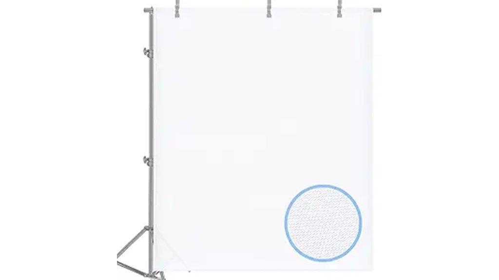 white polyester seamless fabric