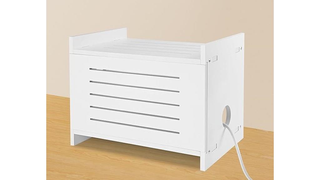 white router shelf stand