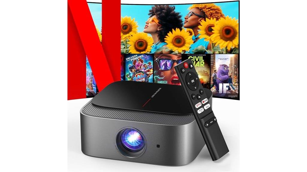wireless 4k streaming projector