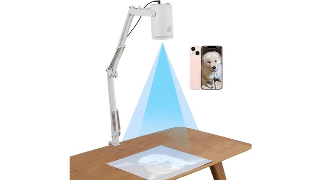 wireless art projector features