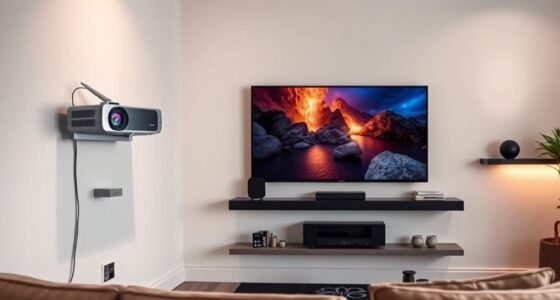 wireless audio for projectors