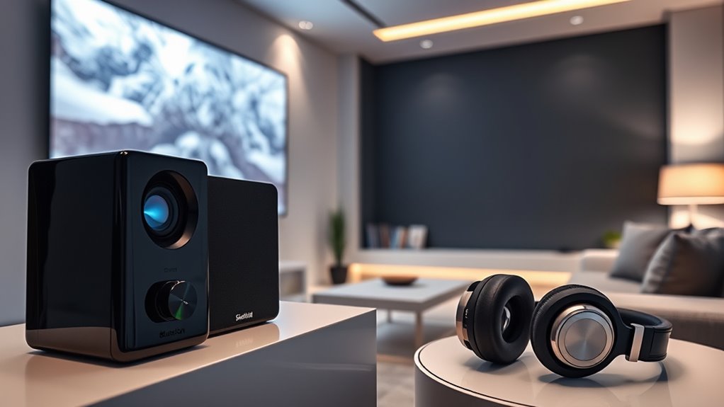 wireless audio projector connection