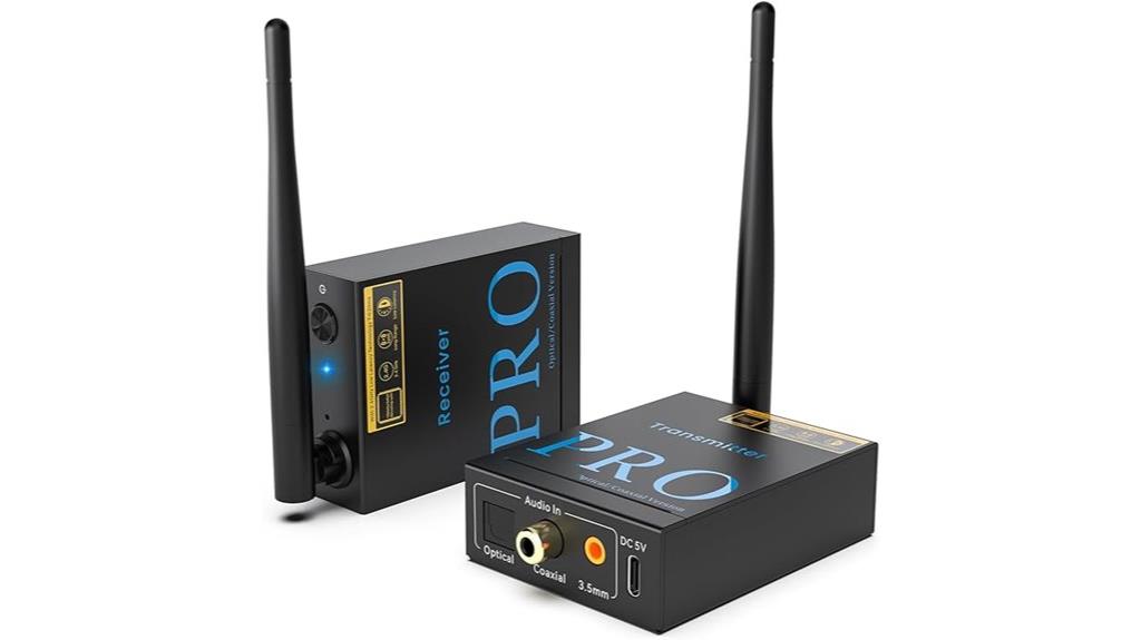 wireless audio transmission long range