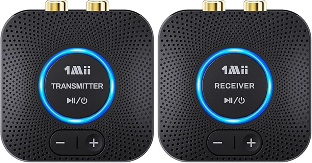 wireless audio transmitter receiver set