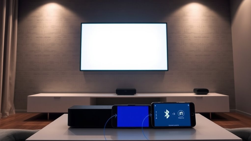 wireless bluetooth audio pairing