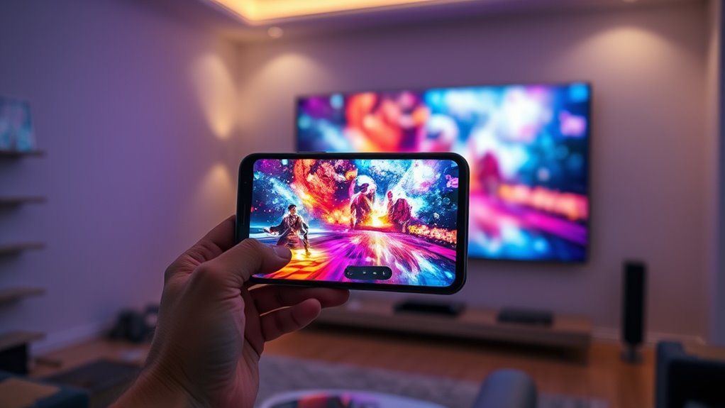 wireless device screen sharing