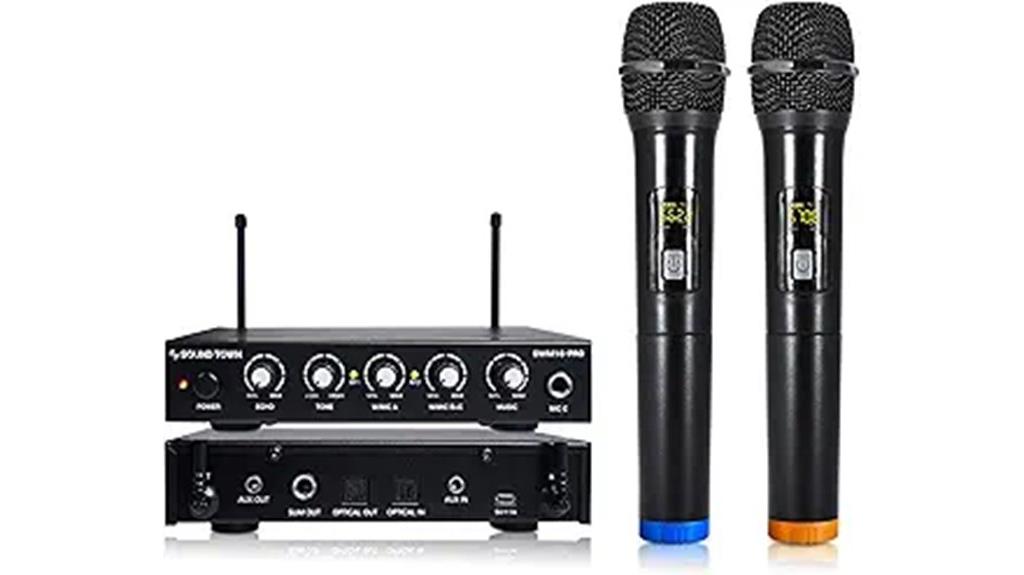 wireless karaoke microphone system