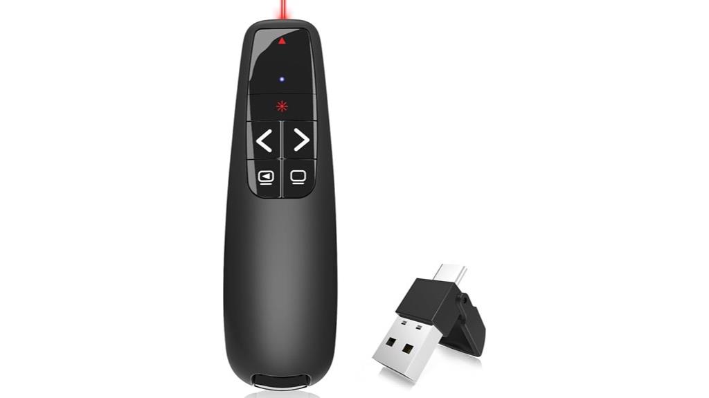 wireless laser presentation remote
