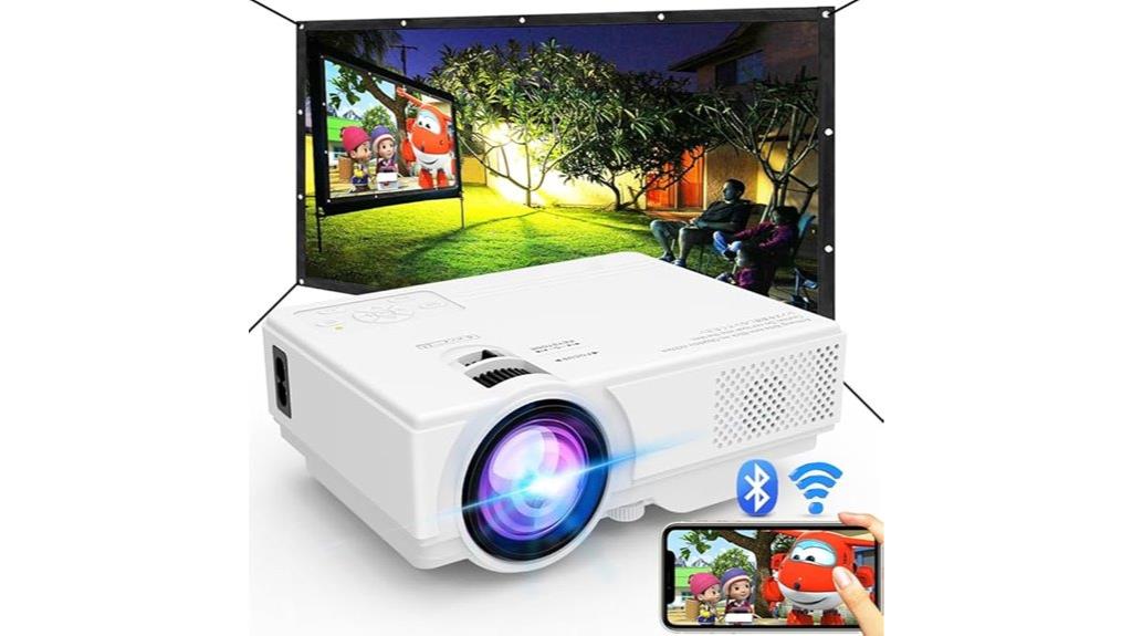 wireless mini outdoor projector