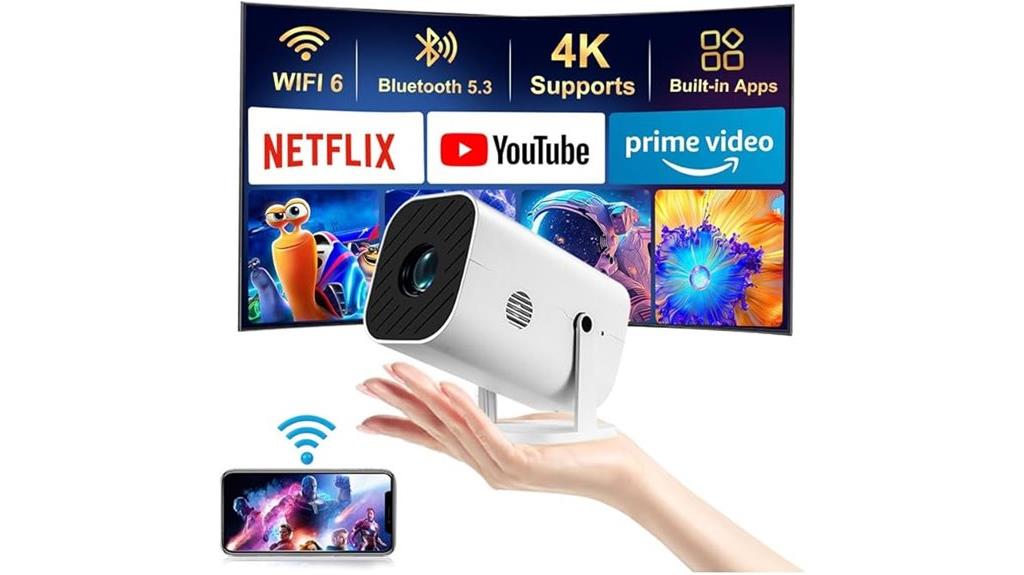 wireless portable projector