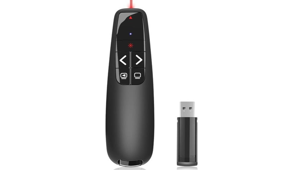 wireless presentation clicker