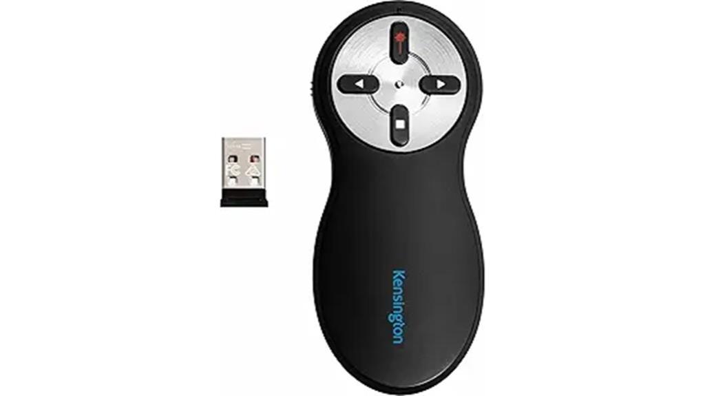 wireless presenter with laser