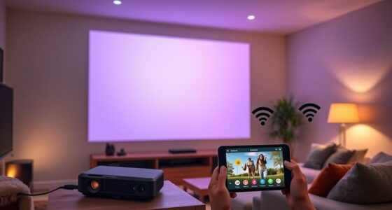 wireless projector streaming options