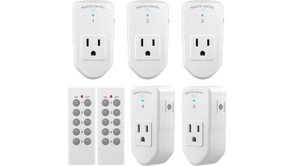 wireless remote outlet switch