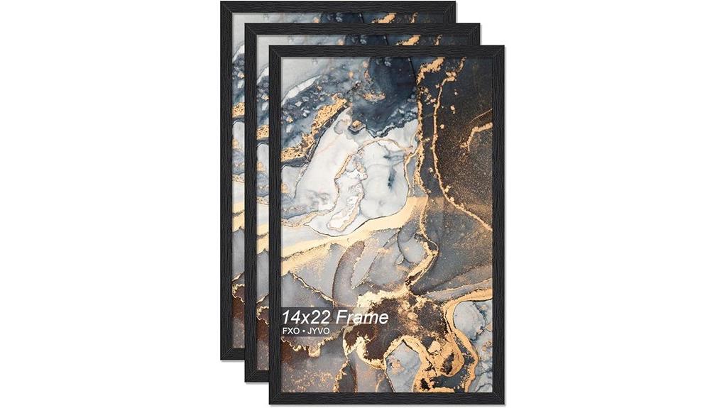 wooden 14x22 frame set