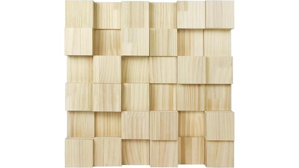 wooden acoustic diffuser panel