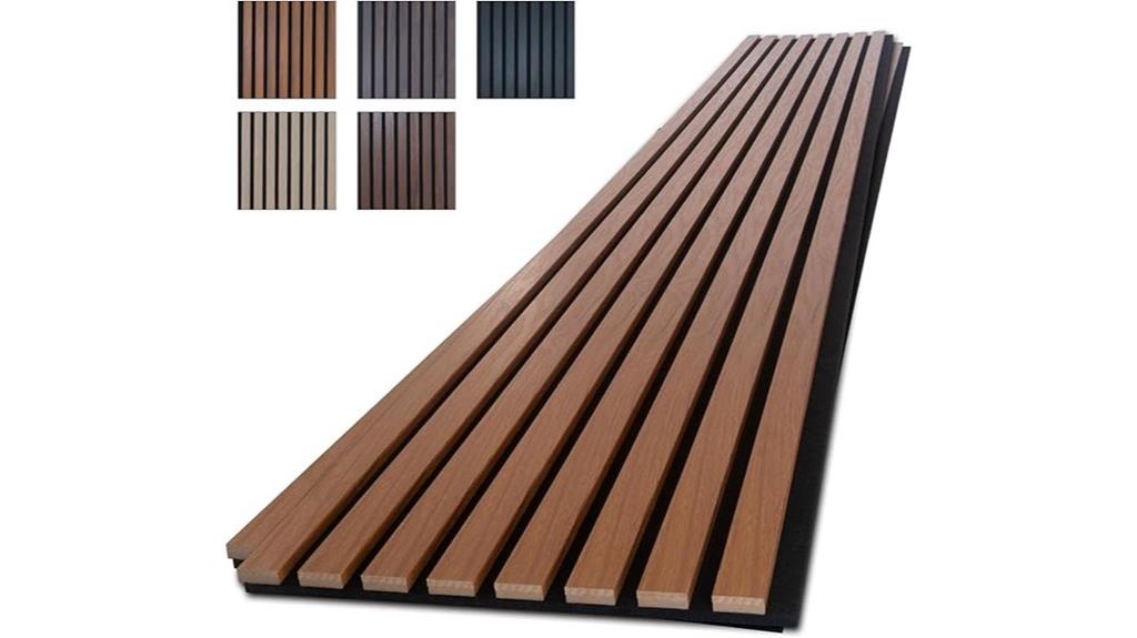 wooden acoustic wall panels