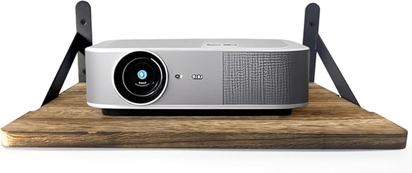 wooden wall shelf dimensions