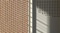 woven versus perforated acoustics