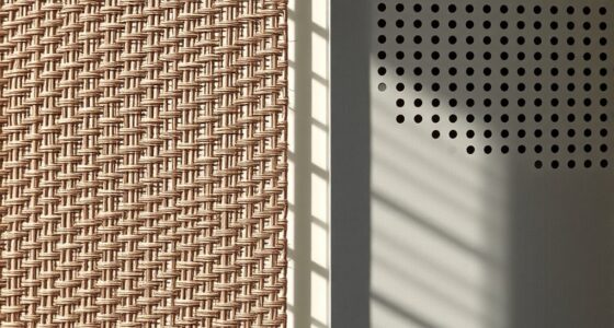 woven versus perforated acoustics