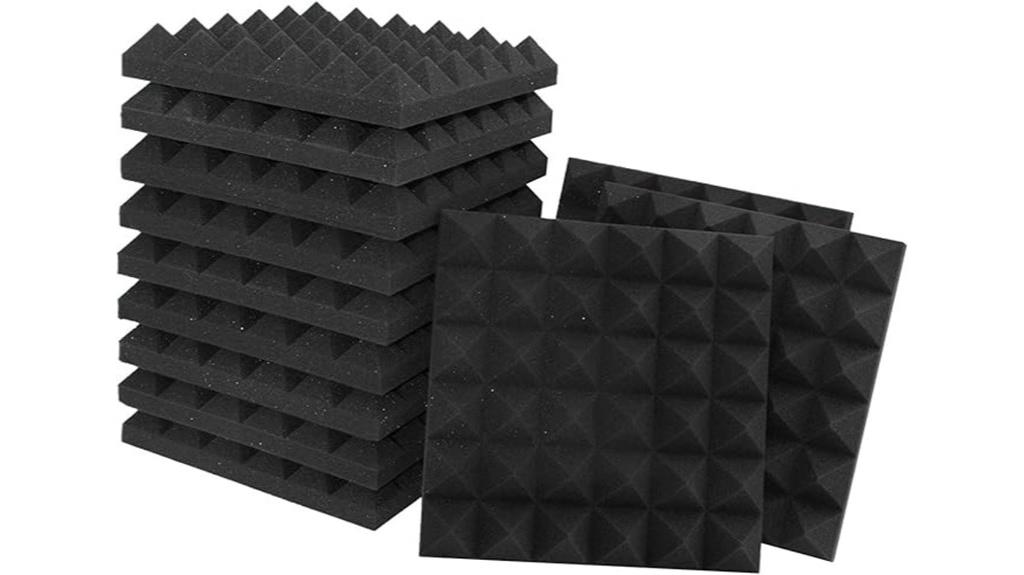 12 pack soundproof panels
