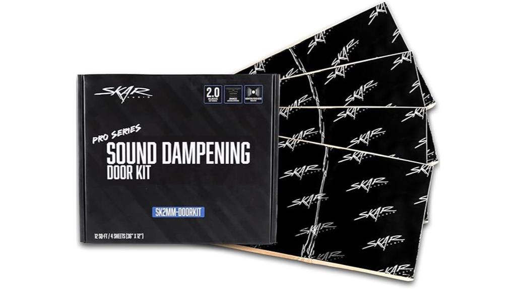 80mil automotive sound deadening
